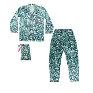 NWOT Absolut Elyx Pajama Set in Fun Palm Tree Pattern